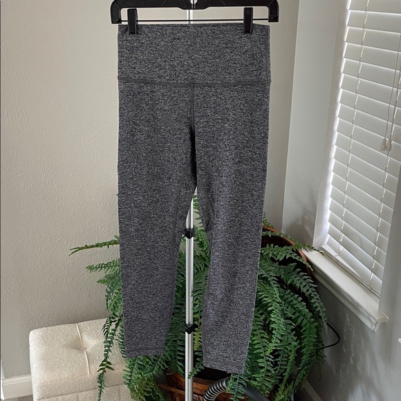 lululemon athletica Pants - lululemon athletica High-Rise Gray Heather Leggings